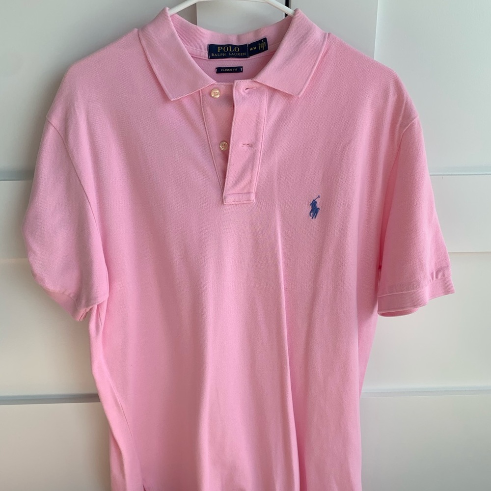 Polo Ralph Lauren Pink Classic Polo Shirt